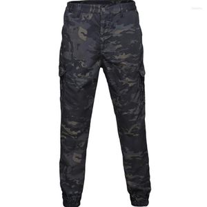 Hunting Pants Tactical Men Outdoor Black CP Camouflage Military Combat Cargo Trousers Man Fashion Elasticity Casual Sports PantsHunting