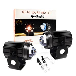 50W lens Spotlar Far ampulleri Işık Sürüş Yüksek/Düşük LEDS FARLAR YÜKSEK KÜÇÜK GÜÇLÜ LAZER IŞIKLAR MOTOSİK ARAÇ
