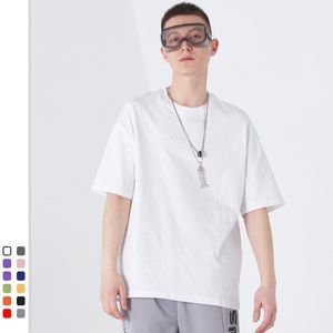 Wholesale nice clothes for sale - Group buy Men s T Shirts Summer Cotton T Shirts Men Nice Simple O Neck Stretch Solid Tops Clothing Casual Tshirt Man Streetwear Cool Women Tee