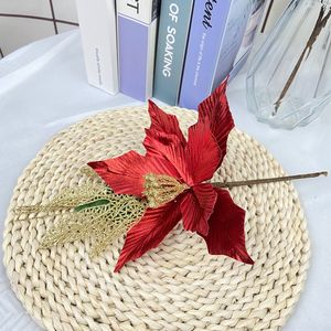 DIY Christmas Artificial Flower Wreath Accessories Home Party Decoration Display Ornament Stage Setting Decor Props Accessories Supplies