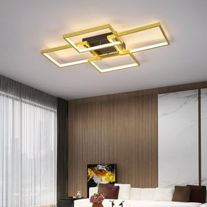 Taklampor Moderna LED -ljuskronor för sovrummet vardagsrumsstudie Minimalistisk geometrisk hembelysningsarmaturer