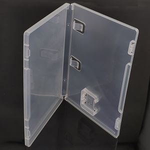 Transparent Box Game Card Cartucher Case Shell para Switch NS Game Card com titular de livros para