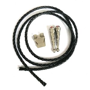 Western Cowboy Bolo Tie Accessori Collar Rope Up Zinc Accessori Collana fai da te fatta a mano