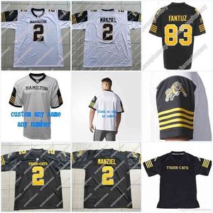 2 Johnny Manziel Hamilton Tiger Cats CFL Football Jerseys 4 Collaros 83 Fantuz 2 소유 16 은행 14 Flagel 68 Mosca 1 Burris