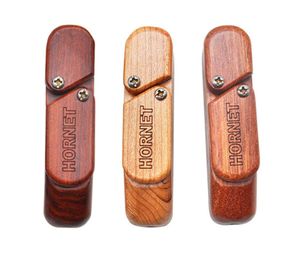 L'ultimo tubo di fumo di legno rotante a doppio strato della scatola di immagazzinaggio della cintura da 8 cm, colora molti tipi di selezione di stile, supporta LOGO personalizzato