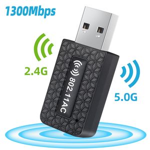 Wi-Fi 파인더 5GHz USB 와이파이 어댑터 WiFi 안테나 동글 AC 네트워크 LAN 카드 이더넷 무선 5G 모듈