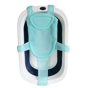 Baby Bath Seat tat tapelo dobrável banheira cadeira recém-nascida travesseiro infantil anti-deslizamento almofada corporal de conforto macio 995 e3