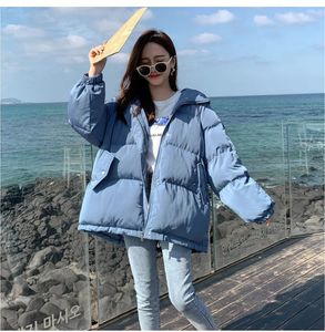 2022 New Womens Oversize Parka Coat Warm Thick Cotton Coat Loose Hooded Padded Women Winter Jacket