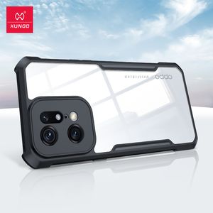 Bul için x5 pro case, XUNDD darbeye dayanıklı oppo lite şeffaf tampon telefon kapak parmak izi ücretsiz