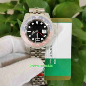 Super Quality Armswatches EWF Factory Men 126710Blro-0001 126710 40M Keramik Pepsi Rostfritt jubileum ETA 3186 Automatisk mekanisk mensklocka Mr Watches