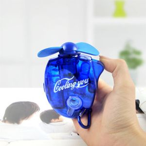 Mini Handheld Ice Water Spray Lüfter Spielzeug Sundies EDC Toner Starker Kühlventilator Sommer224i