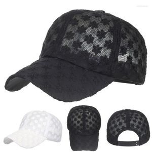 Visors Białe damskie Visor Beach Hap Hat Cap Baseball Oddychany bioder Regulowany Sun Men Kobiety Caps Man Bunvisors Elob22