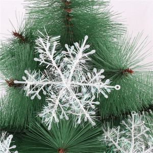 Weihnachtsdekorationen im Großhandel, 3 Stück/Beutel, Schneeflocken für Baum, Zuhause, Ornamente, Weihnachten/Hochzeit, Party, Kindergeschenke, Weihnachten