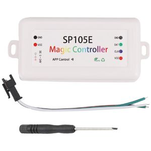 Wholesale addressable led controller for sale - Group buy Controllers Wireless Bluetooth Controller APP WS2811 WS2812B WS2801 SK6812 APA102 Individually Addressable Programmable LED Strip PixRGB RGB