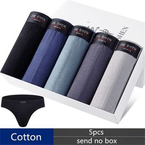 lot Breathable Men s Underwear New Briefs Men 100 Cotton Mens Bodysuit Male Comfortable Solid Underpants Male panties LJ201110