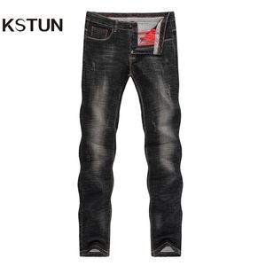 Men s jeans 2020 Mens Black Jeans Slim Fit Stretch Autumn Denim Casual Quality Pants Business Trousers For Man Boys Jean Homme LJ200911