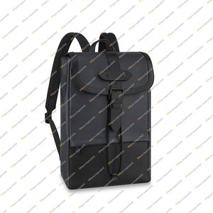 Homem Moda Design Casual Designe Luxo Saumur Backpack School School Rucksack Bag Bag de alta qualidade 5A M45913 Bolsa de bolsa