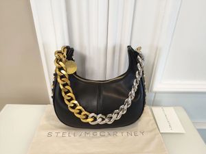 stella mccartney bag handbag Designer 2024 Shoulder Chains Bags Axillary package For Women Brand Real leather Handbags lady Luxury Shopping bag high quality