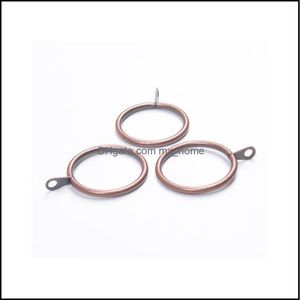 Home Decor 4 Size Curtain Rings Window Hooks Accessories Metal Hanging Ring Curtains Clips Tools Jllrji Mx_Home Drop Delivery 2021 Poles Tre