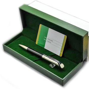 Ince Topuz toptan satış-Hediye Lüks Pen Klasik Metal Beyaz Kalemler Sınırlı Edition İnce Çelik Lazer Gravür