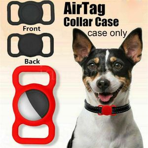 Strap Band Case for Dog Collar tag Silicone Covers Anti-lost Cases Protective Pets GPS Tracking Locator DE409