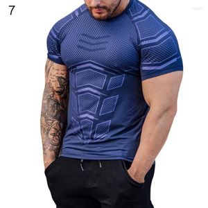 Wholesale quick drying clothes men for sale - Group buy Men s T Shirts Fast Dry Stylish Skinny Tee Shirt Men Quick drying Clothes Printed T shirt Pullover For SummerMen s