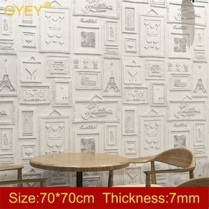 Self-adhesive 3d Foam Wall Stickers Living Room Background Bedroom Decoration Stickers Soundproof Waterproof Wallpaper Stickers 201009