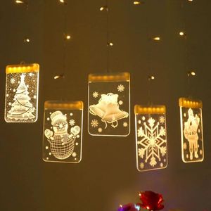 Strings Led String Lights Icicle Star Moon Lamps Curtain Garland Window Fairy Festoon Christmas Halloween Holiday DecorationLED