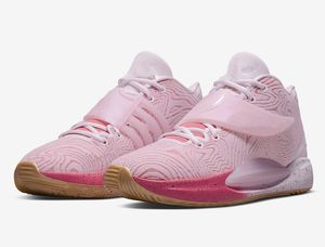 KD 14 Tante Pearl Regal Pink Men Basketball schoen met doos 2022 Kevins van hoge kwaliteit Kevins Durant Deep Royal Blue Sports Shoes Maat US7-US12