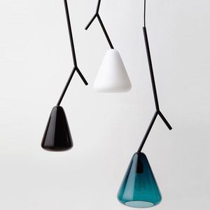 Hängslampor nordiska minimalistiska moderna personlighet glas ljuskrona vardagsrum sovrummet sovrum hem dekoration designer belysning fixturepen