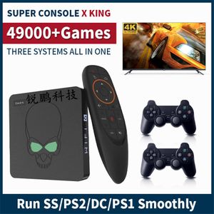 Super Android Spelkonsoler Box X-King sx922 Chip Support Saturn Simulator TV Box High Definition Elite Games Small grossist