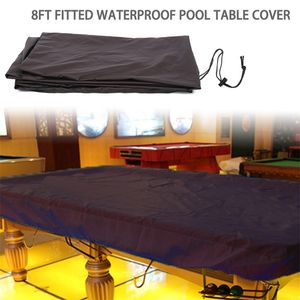 245x140x20CM Foot Billiard Table Cover Pool Snooker Montato Protezione da tennis impermeabile adatta a 8 piedi 220427