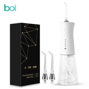 Boi-usb rechargeable oral electric denture rinser, 280ml water tank, 4 modes 220511