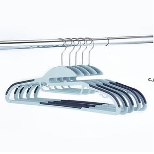 dry and wet nonslip homepower hangers plastic clothes hangers without traces multipurpose drying racks hanger CCE13828