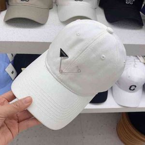 22SS 23Style P Family Triangle Baseball Caps Designer Letters Brodery Print Cotton Snapback Hats unisex Dome Justerbar toppad mössa
