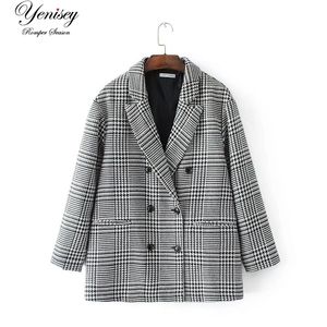 XSXZ7527107 Fashion Wind Double Breasted Suit Jacket 201029