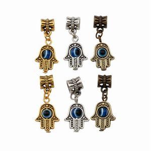 Wholesale good luck necklace charms for sale - Group buy 150pcs Hamsa Hand Blue eye bead Kabbalah Good Luck charm Pendants For Jewelry Making Bracelet Necklace DIY Accessories x29 mm260L