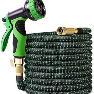 Wholesale metal hose pipe resale online - Large Garden Hose Pipe Expandable Flexible Used For HighPressure Car Wash Magic Metal Spray Gun Outdoor Watering