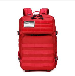 Borse da esterno 45L Zaino tattico militare Crossfit Palestra Borsa Fiess Uomo Trekking Campeggio Zaino da viaggio Trekking Army Molle