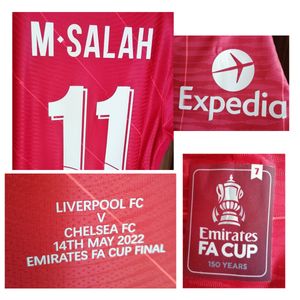 Collectable 2022 Emirates FA CUP Final uniforme de football Custom Any Name Number Player Version voetbal uniform uniforme de futbol Soccer Badge Patches