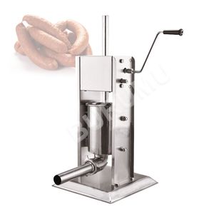 Máquina de processamento de carnes de salsicha manual Restaurantes de aço inoxidável Filler de salsicha