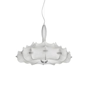 Lampade a sospensione in seta di design italiano Semplice lampadario decorativo per soggiorno camera da letto D.60cm