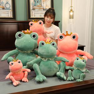 2022 Kuscheltiere Großhandel Cartoon-Plüschtiere Schöner 25 cm großer hässlicher Frosch mit großen Augen als Geschenk für Kinder und Mädchen