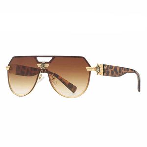 Óculos de sol clássicos moda sem aro piloto masculino feminino designer vintage lente siamese viagens dirigindo óculos de sol uv400sunglassessunglasses