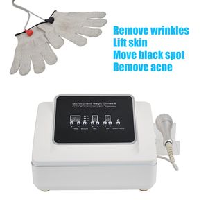 RF Podnoszenie wielofunkcyjnego urządzenia kosmetycznego EMS Makrochrądowy masaż twarzy