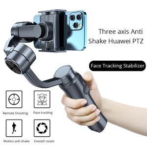 F6 HW Axis Handheld Gimbal Stabilisator Face Tracking AI Motion Anti Shake Triaxial Hours Endurance Bluetooth Self Stick voor iOS Andriod Video Record