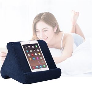 Tablet Pillow Holder Stand Book Rest Reading Support Cushion For Home Bed Sofa Multi Angle Soft Lap Y200723