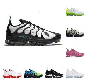 2022 Tn Plus Männer Frauen Kissen Laufschuhe Vapores Triple Trainer Schwarz Rot Blau Royal Volt Lime Psychic Rosa Designer Sport Turnschuhe Q06146