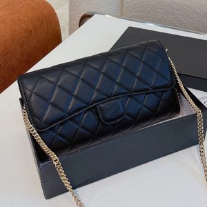 22sss designer de moda bolsas de ombro feminino cl￡ssico mini -glap crossbody saco de luxo marca caviar diamante check costura colora￧￣o s￳lida moeda