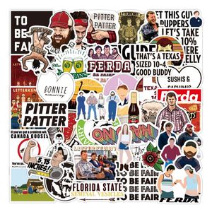 50Pcs Cartoon Comedy TV Show Letterkenny sticker Graffiti Kids Toy Skateboard car Motorcycle Bicycle Sticker Decals Wholesale